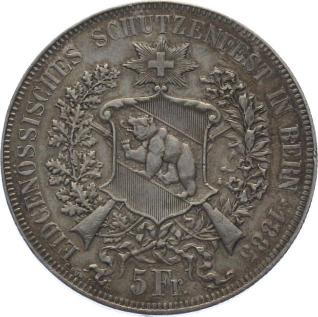 1885 Bern - 5 Franken